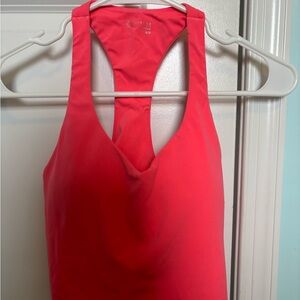 Aerie Offline Vibrant Pink Racerback Cropped Tank Top